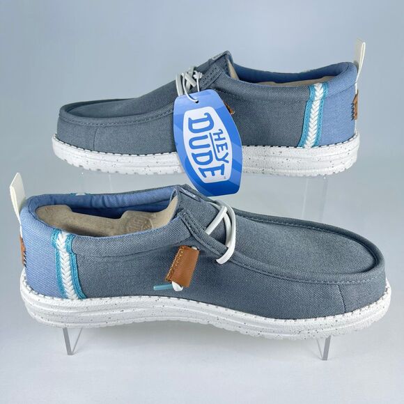 Hey Dude Wally Craft Linen | Men's 8 | Brand New with Box - Picture 1 of 12